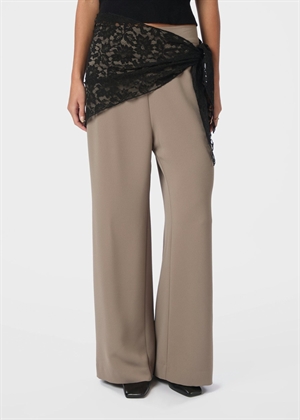 Serina lace scarf Black Neo Noir 